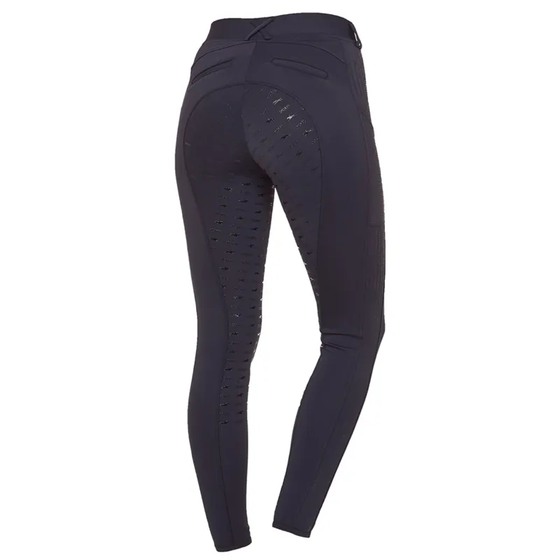 Schockemohle FS Style Sporty Riding Tights - Dark Blue-1